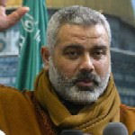 [Picture of Ismail Haniyeh]