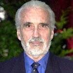 [Picture of Sir Christopher Lee]
