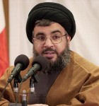 [Picture of Hassan Nasrallah]