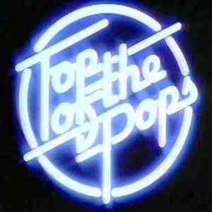 [Picture of Top of the Pops logo c.1981]