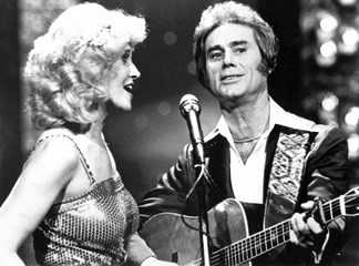 [Picture of George Jones with Tammy Wynette]
