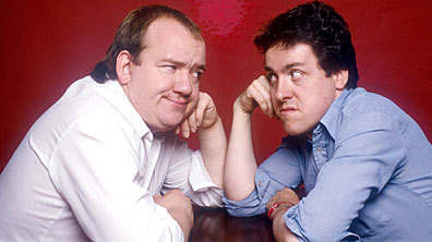[Picture of Mel Smith and Griff Rhys Jones]