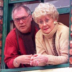 [Picture of Bill Tarmey and Liz Dawn]