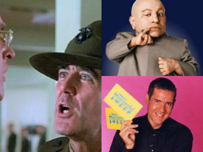 [Picture of R Lee Ermey, Verne Troyer and Dale Winton]