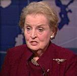 [Picture of Madeleine Albright]