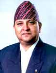 [Picture of Gyanendra Bir Bikram Shah]
