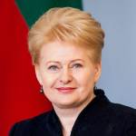 [Picture of Dalia Grybauskaite]