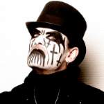 [Picture of (singer) King Diamond]