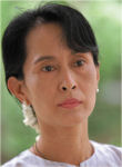 [Picture of Aung San Suu Kyi]