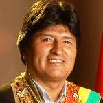 [Picture of Evo Morales]