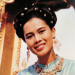 [Picture of Queen Mother of Thailand Sikrit]